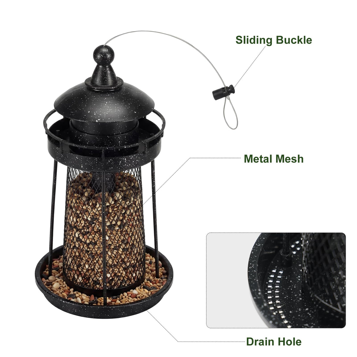Lavezee gift-ready bird feeder for nature lovers and beginners