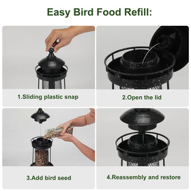 Lavezee moisture-proof storage keeps seeds dry for fresher feeding