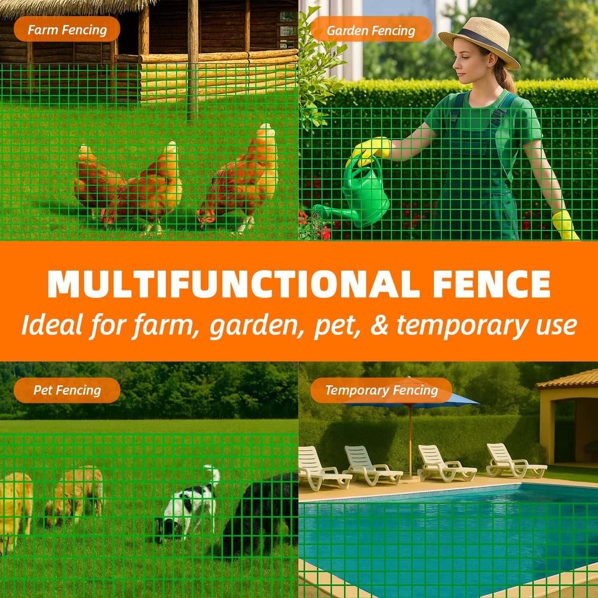 LavviTech backyard pet protection fence supports pet-friendly boundaries.