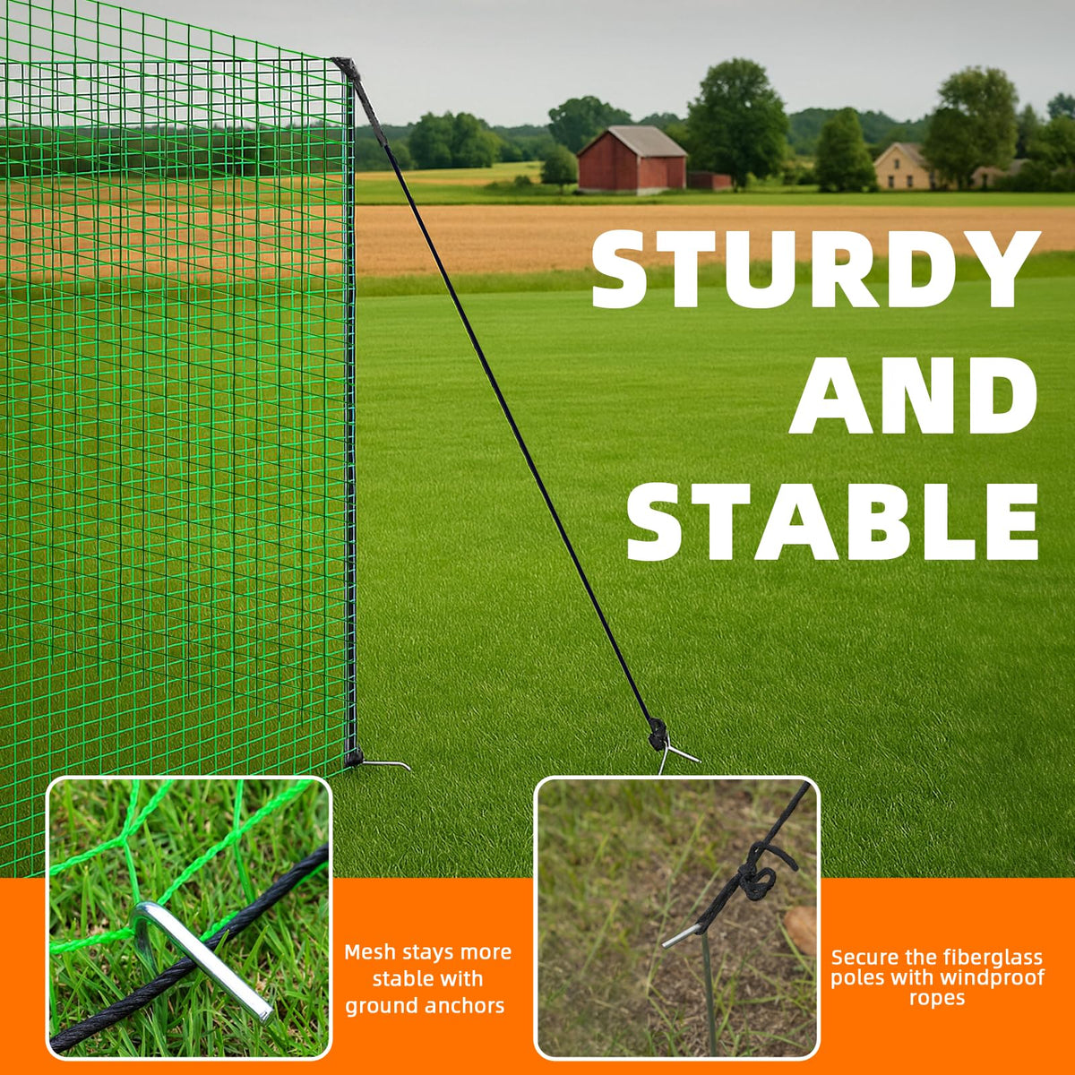 LavviTech dog garden barrier creates a safe outdoor space.
