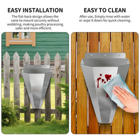 LavviTech stainless steel finish resists rust for durable long-term use.