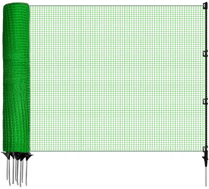 LavviTech temporary fence 3ft-50ft enables quick pet boundary setup.