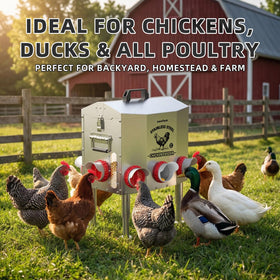 LavviTech gravity-feed design provides steady access with minimal effort