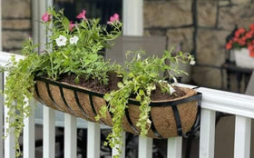 LAVZAN eco-friendly coir liner, biodegradable garden upgrade.