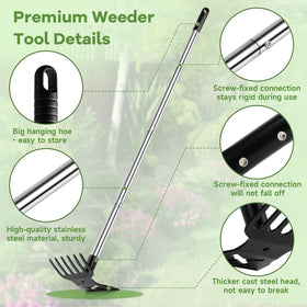 LAWFYMORI adjustable-pole-56inch offers four length choices