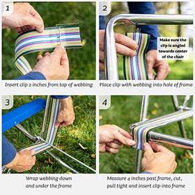 Lawn Chair USA color swatches Charleston Green highlights matching options for your existing chairs