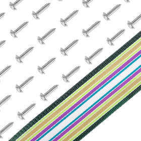 Lawn Chair USA reweb screws closeup for secure webbing replacement