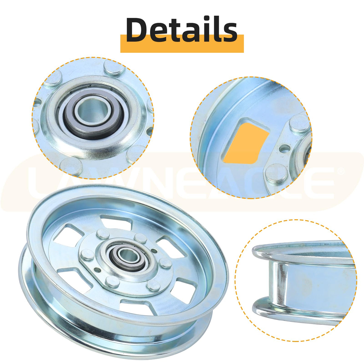 Lawneagle Compact Diesel 61 inch deck idler reliable replacement