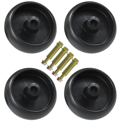 Lawneagle GX10168 deck wheels with bolts for durable mower support