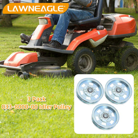 Lawneagle idler pulley 033-7201-00 compatible reduces belt wear