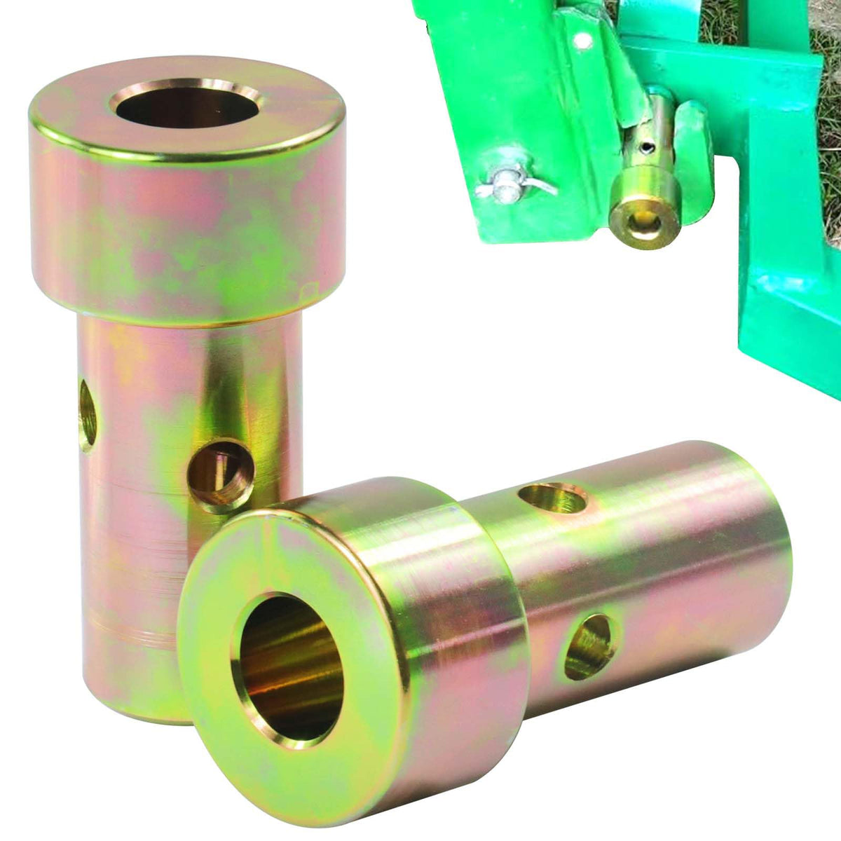 Lawneagle Lynch pin with ring—closeup for secure locking.