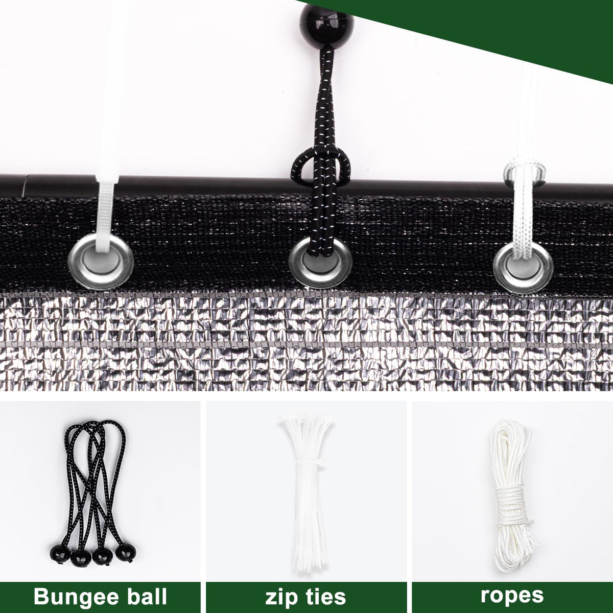 LAWNGO Aluminet car roof shade reduces heat inside vehicles