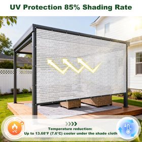 LAWNGO Aluminet HDPE construction with aluminum foil and PET layers durability
