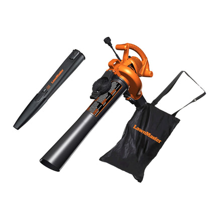 LawnMaster BV1210 in 3-in-1 mode for quick lawn cleanup