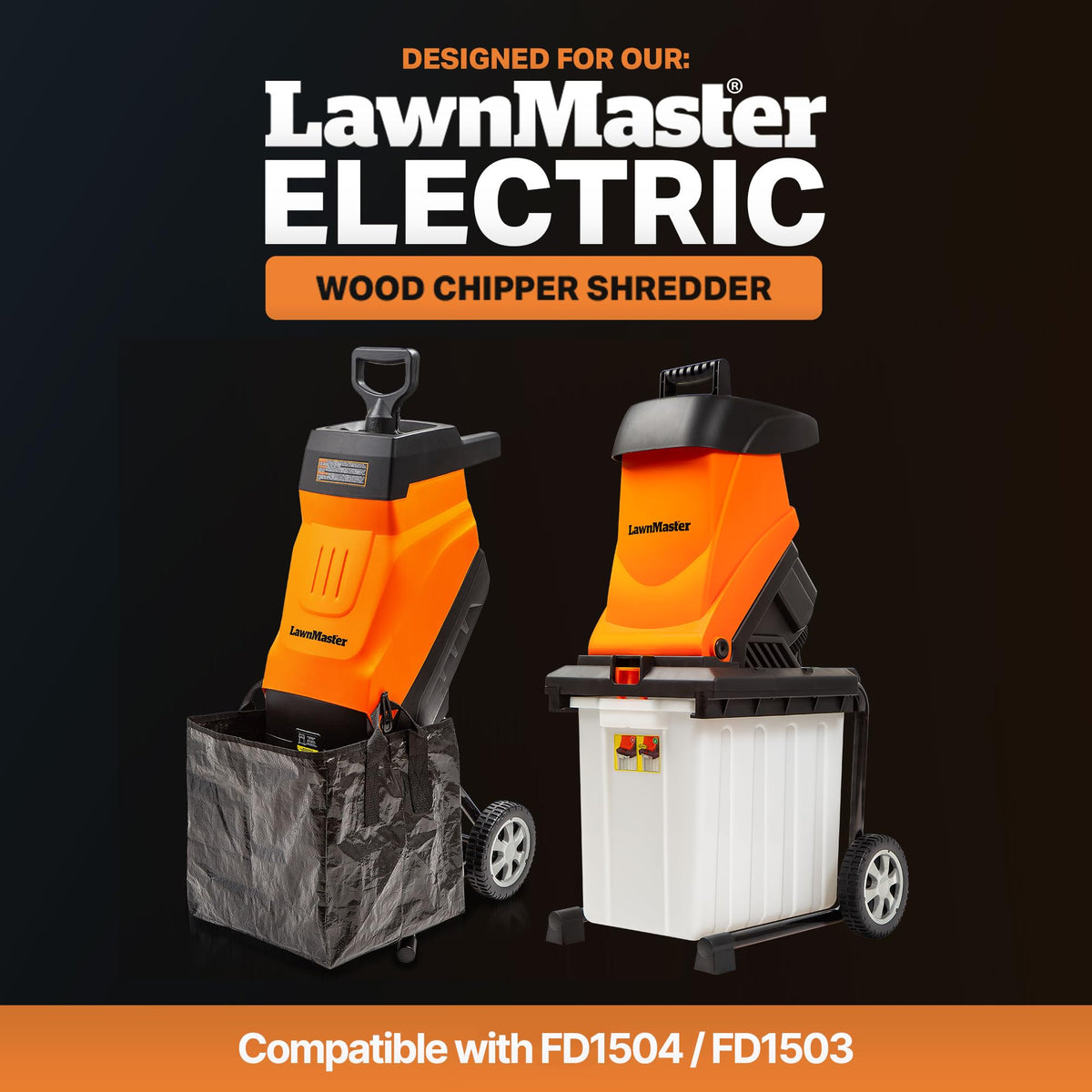 LawnMaster blade installation process with screwdriver and hex key