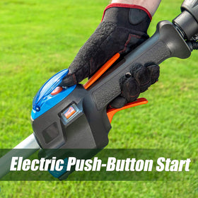 LawnMaster NPTGCP2517B 25cc engine highlights portable power for small yards