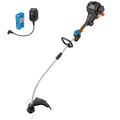 LawnMaster NPTGCP2517B no-pull start button for quick starts in any yard