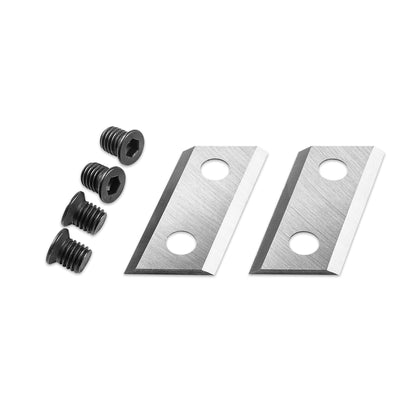 LawnMaster replacement blade set for chipper shredder with two-sided edges for longer life