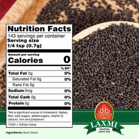 LAXMI Takmaria seeds from India showcasing authentic culinary tradition