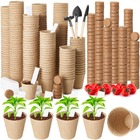 Layhit seed starter pots visual with 2-36 inch pots for easy germination