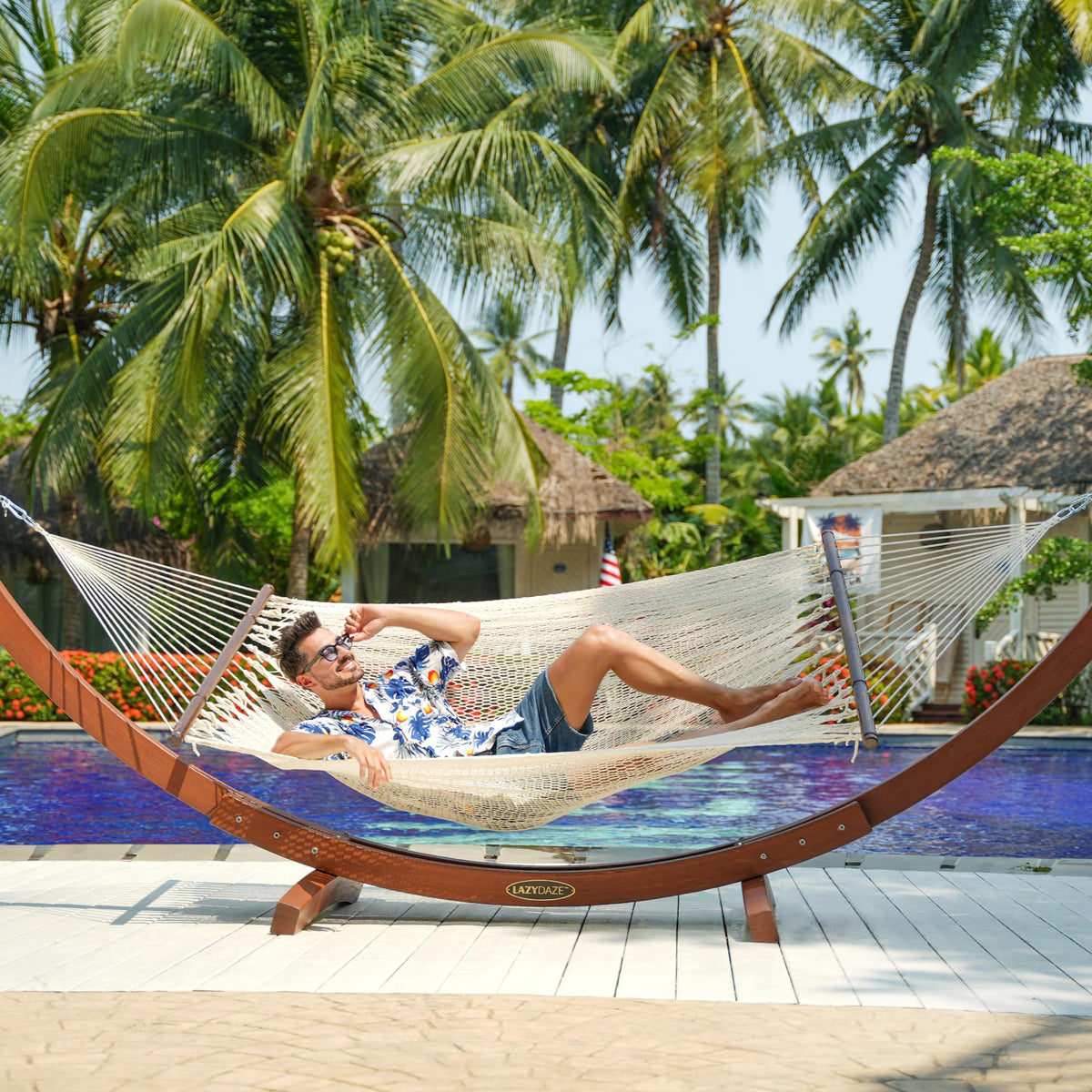 Lazy Daze Hammocks care and storage guidance keeps it ready.