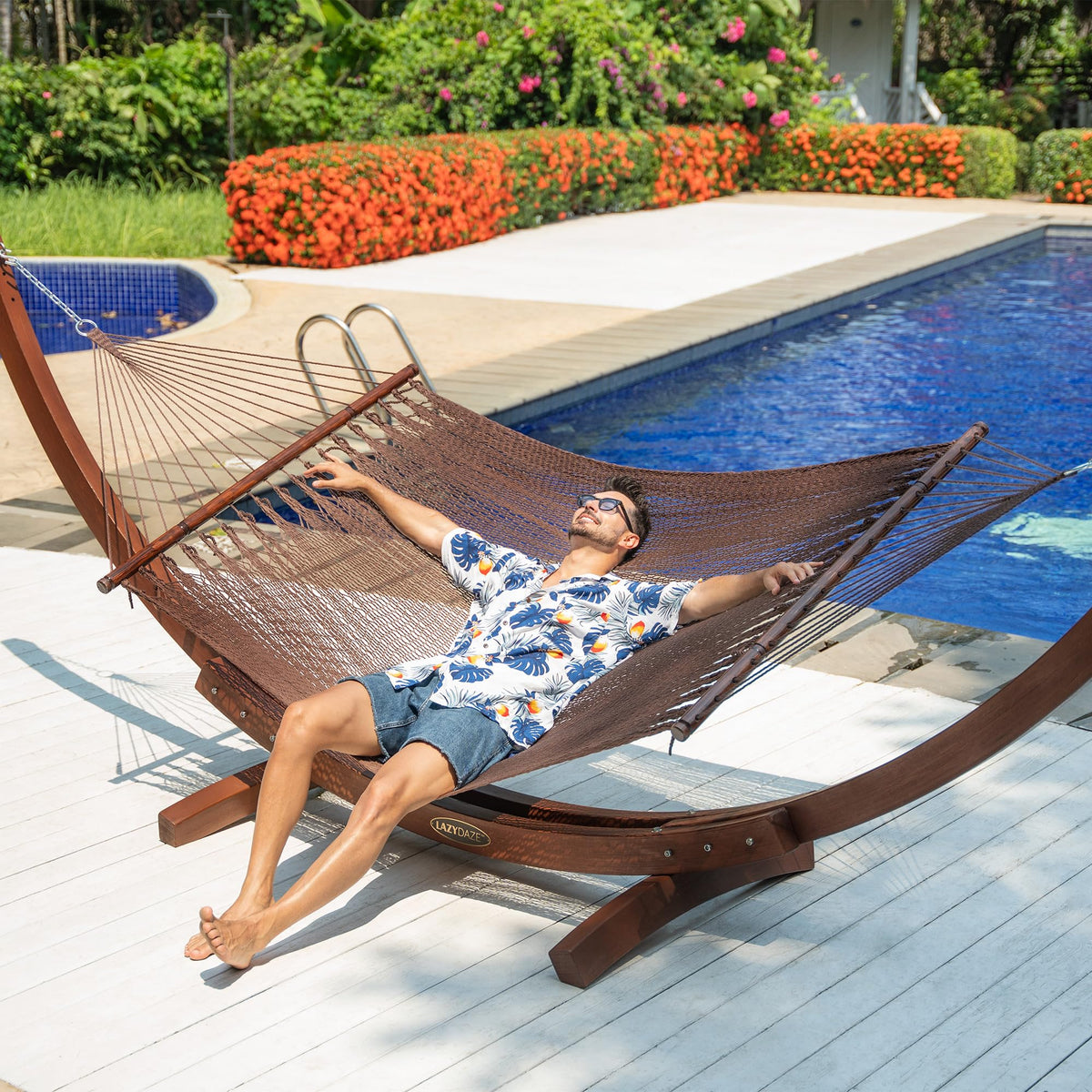 Care and storage tips for Lazy Daze hammock to prevent sun and rain damage