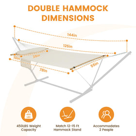 Lazy Daze Hammocks detachable pillow for extra neck support