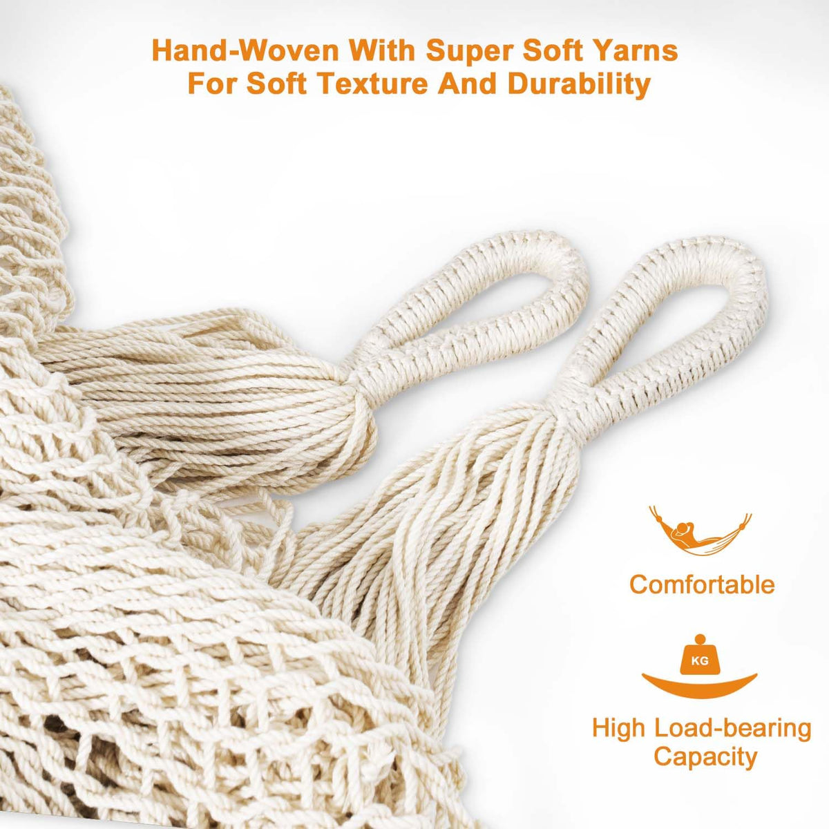 Lazy Daze Hammocks UV-resistant colorfast material maintains color in sun
