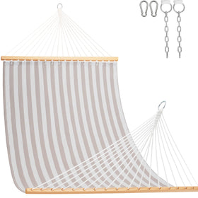 Lazy Daze Textliene hammock fabric closeup shows soft, durable outdoor weave