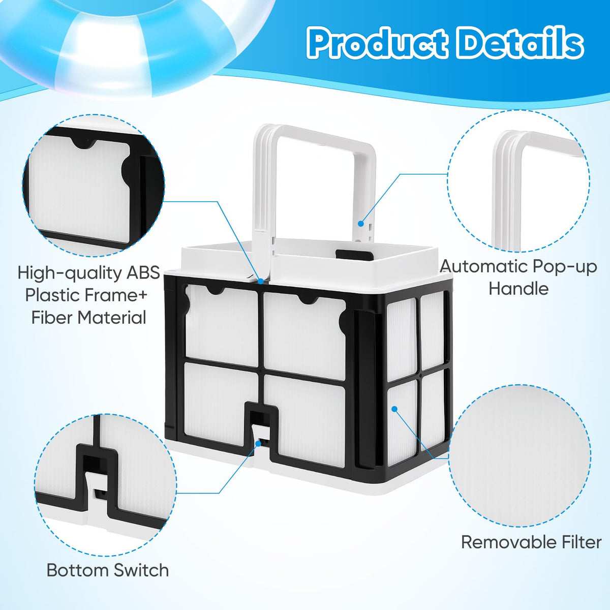 Installation of the LBLVBNEWD basket is tool-free and straightforward.