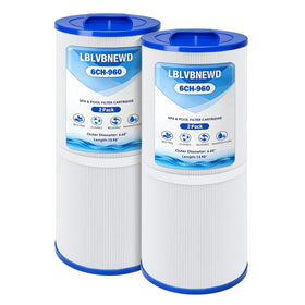 LBLVBNEWD 6CH-960 spa filter fits hot tubs and pools, compatible with multiple brands.