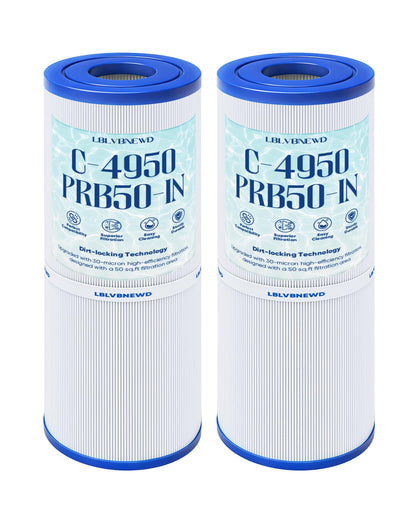LBLVBNEWD C-4950 spa filter media closeup for clear water