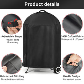 LBTING 300D Oxford material offers UV resistance to reduce sun damage.