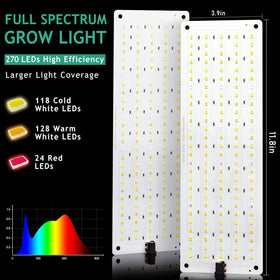 LBW grow light with memory timer ensures consistent daily lighting.