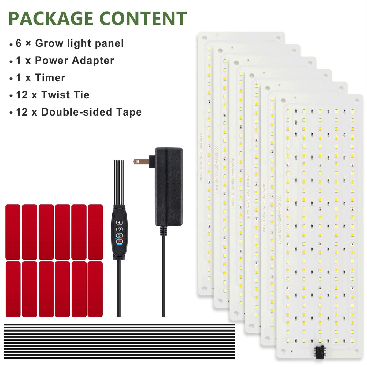 LBW six-pack design supports broader illumination with a compact form.