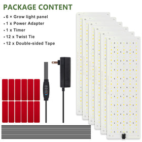 LBW six-pack design supports broader illumination with a compact form.