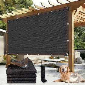 LCYFBE 90% shade cloth close-up showing durable HDPE weave for sun protection.