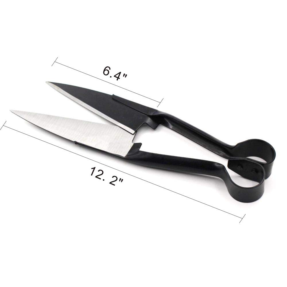 LCDCM Sheep Shear features an R-shaped design for smooth auto-opening.