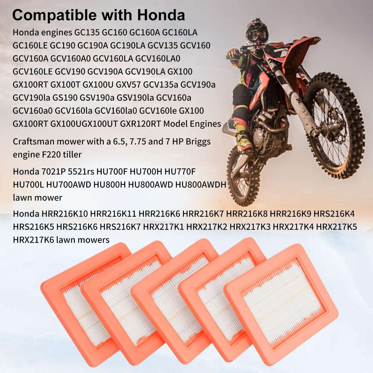 LCGLY air filter provides precise filtration to safeguard engine components.