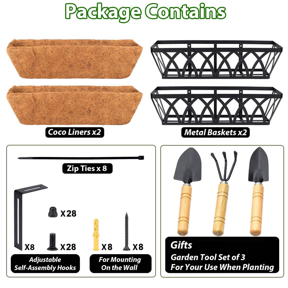 LCHUANG anti-rust coated planter protects outdoor surfaces