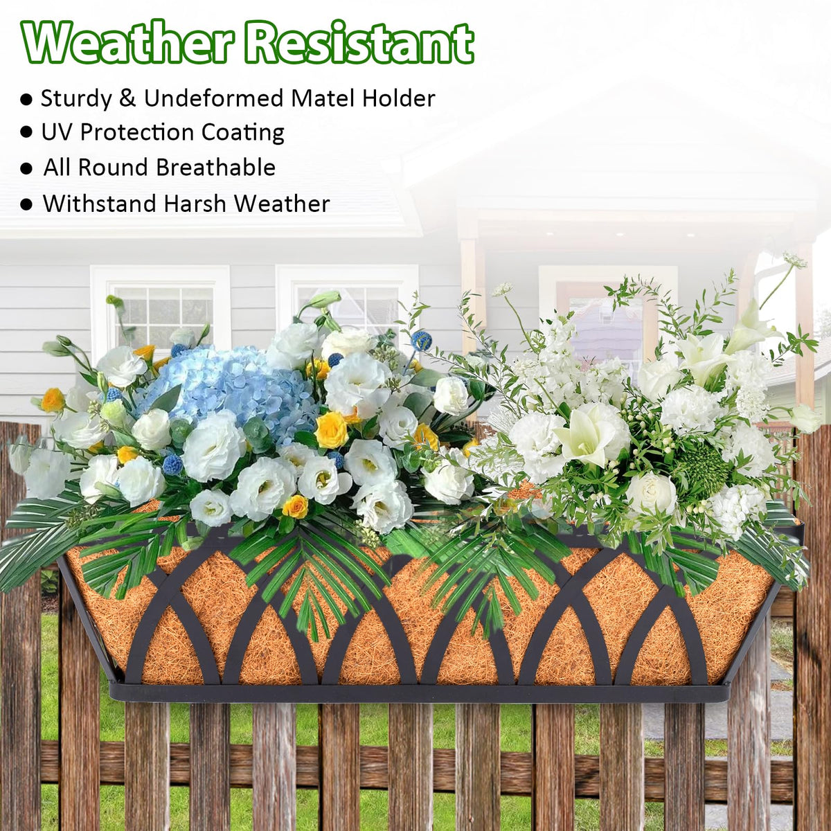 LCHUANG durable outdoor planter set complements any patio