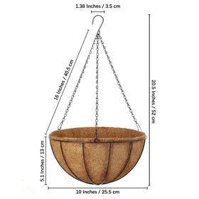 LCHUANG anti rust chain and hook ensure durable outdoor hanging.