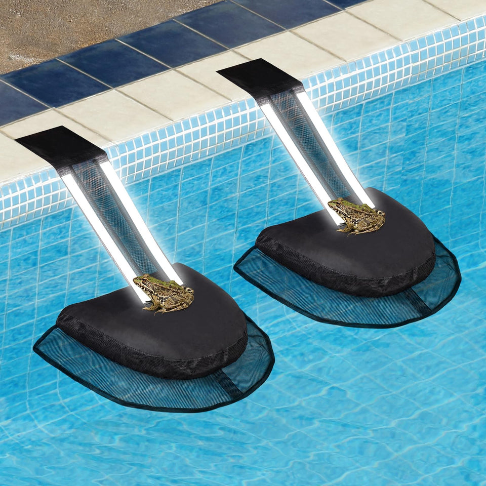 LCHUANG Pro Frog Life Saver escape ramp aiding wildlife exit from pool edge