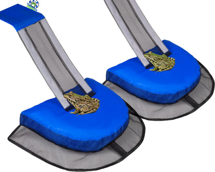 LCHUANG Pro Pool Escape Ramp blue front view supports safe animal exits.