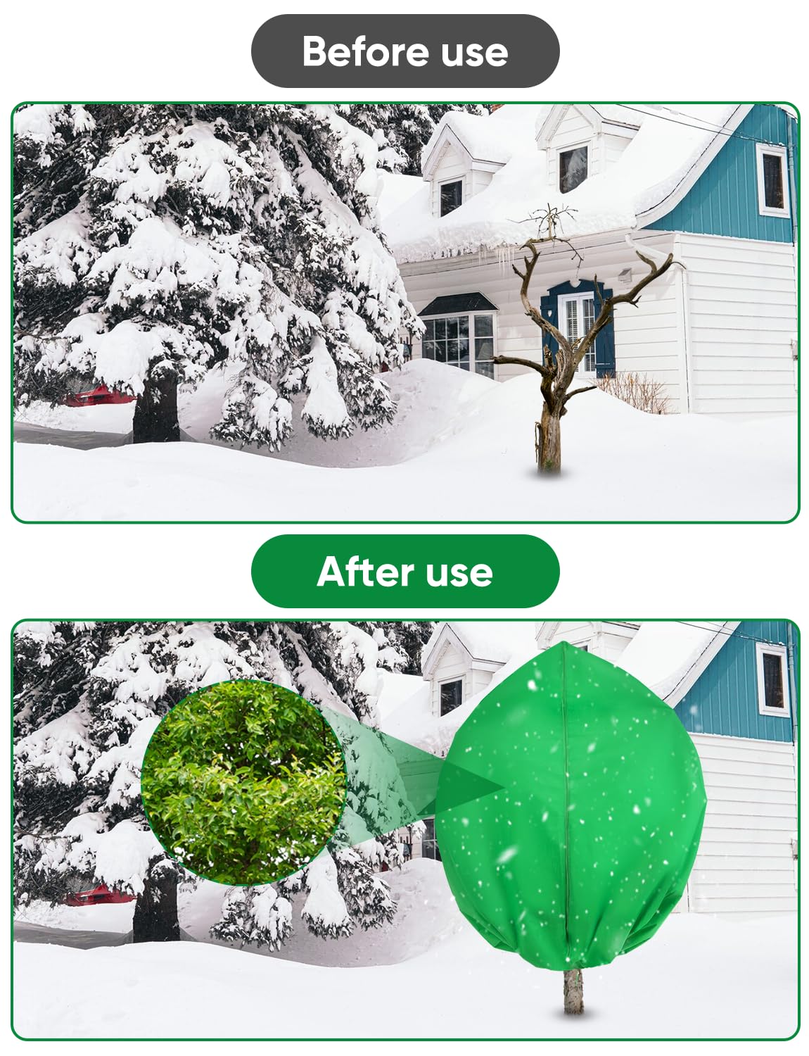 LCHUANG versatile protection for winter and pest deterrence