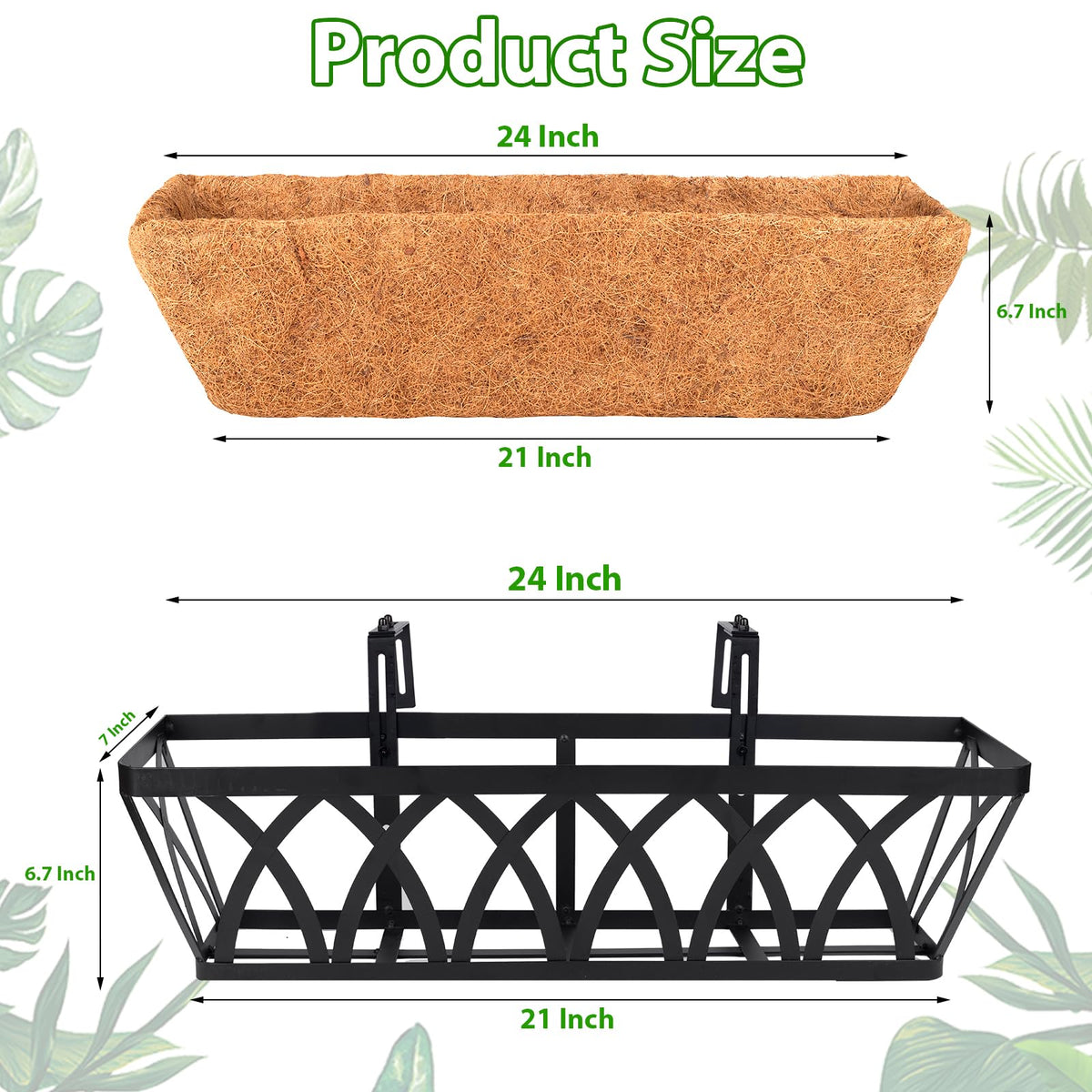 LCHUANG included zip ties simplify versatile railing installation