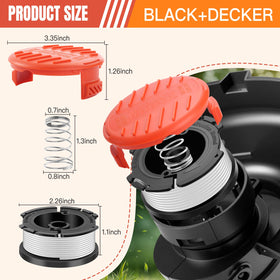 LCJZSET AF-100 cap cover RC-100-P keeps spool assembly secure.