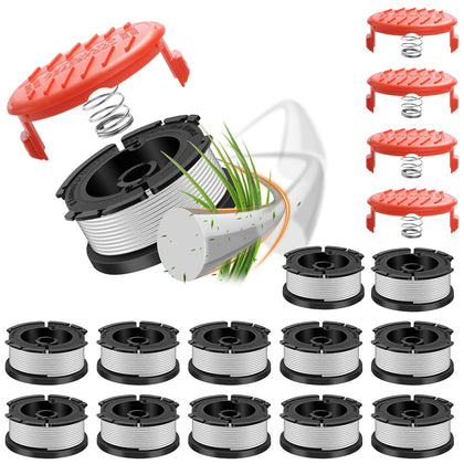 LCJZSET AF-100 spool kit for Black+Decker trims enables quick replacement.