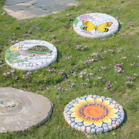 LC LCdecohome Sunflower stepping stone garden decoration enhances lawns and patios