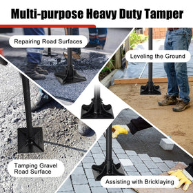 Lcokeiy ground tamper supports versatile landscaping tasks with stable, even compaction.